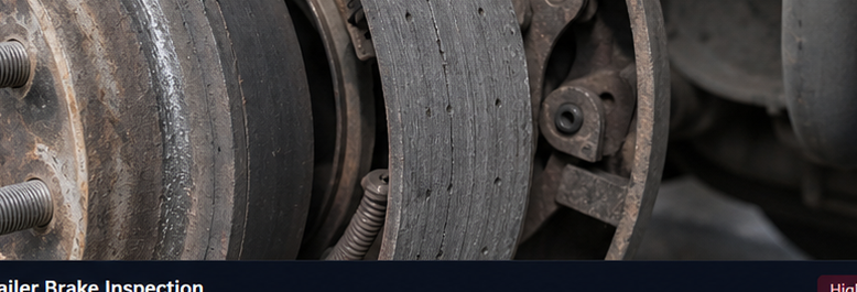 Trailer Brake Inspection
